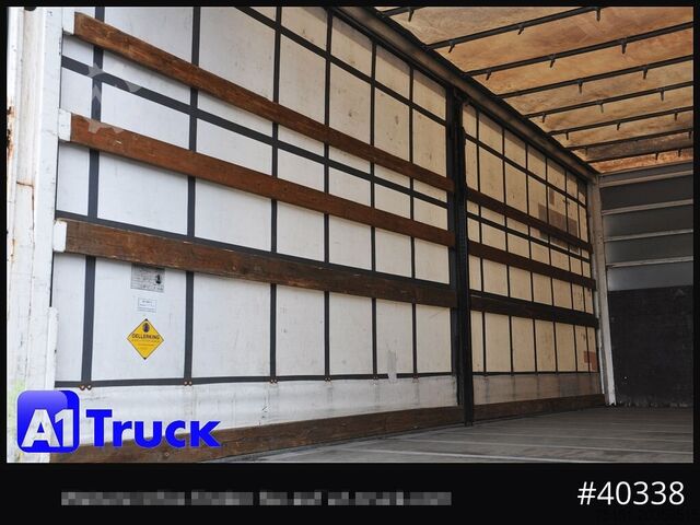 Wechselbrücke mit Pritsche & Plane WECON WPR 745, verzinkt, 2520  innen, Code XL