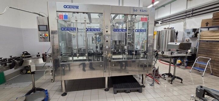 Beverage production machine ALFATEK FILLING MONOBLOCK TBC 9.3.9.1