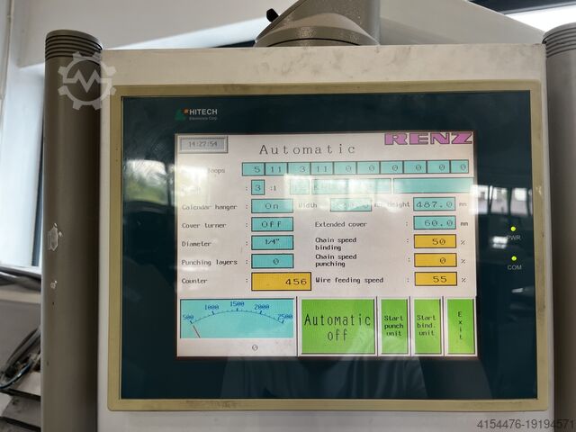 Book binding machine RENZ ABL-500