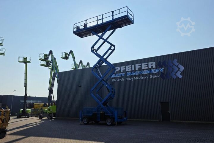 Scherenhebebühne Genie GS4390 Diesel, 4x4 Drive, 15m Working Height, 680k
