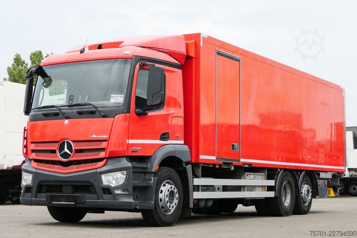 Kühlkoffer-LKW MERCEDES-BENZ Antos 2536 Kühlkoffer Retarder LBW Euro 6