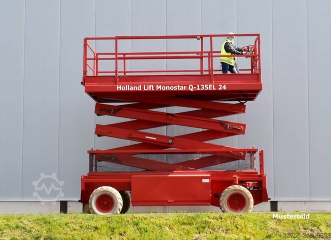 Scherenhebebühne Holland Lift Monostar Q-135EL24