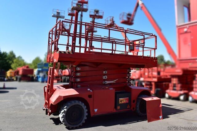 Scissor lift PB Lifttechnik S151-19E4x4, defekt