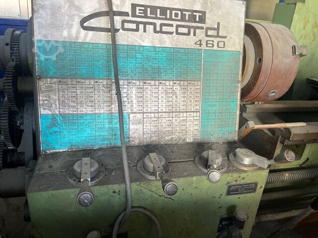 L & Z Drehmaschine Elliott Concord 460