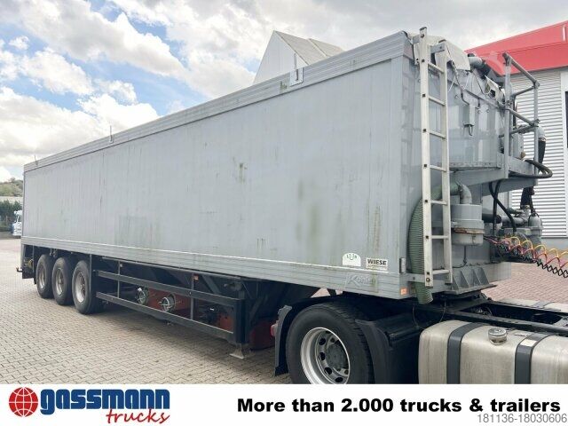 Auflieger Koehler Köhler-Elmshorn, SD163/8/66 Kombiliner, Staub-