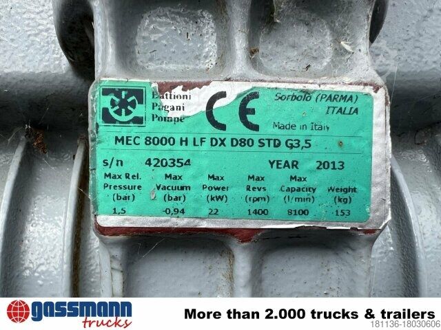 Auflieger Koehler Köhler-Elmshorn, SD163/8/66 Kombiliner, Staub-