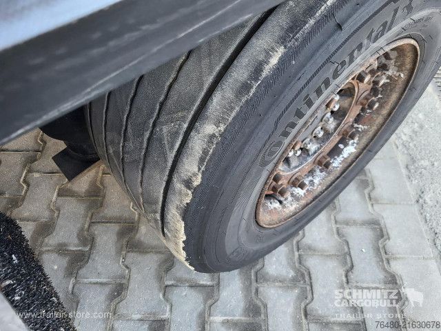 Auflieger mit Pritsche & Plane Schmitz Cargobull Schiebeplane Papier