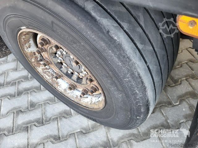 Auflieger mit Pritsche & Plane Schmitz Cargobull Schiebeplane Papier