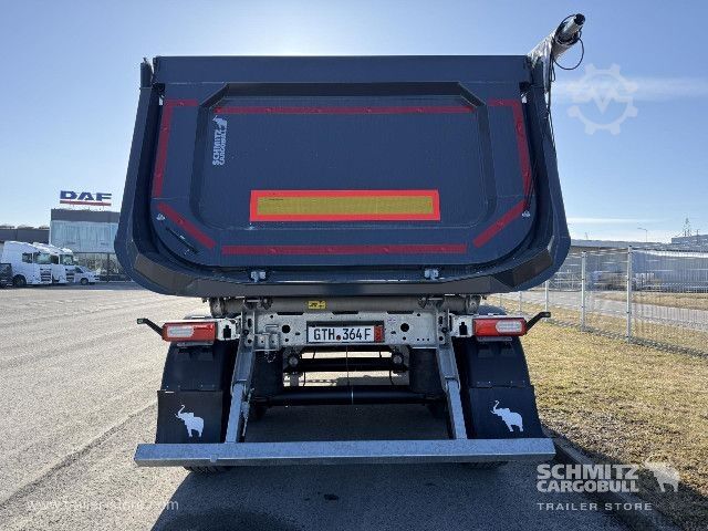 Kipper Auflieger Schmitz Cargobull Tipper Steel half pipe body 24m³