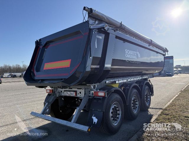 Kipper Auflieger Schmitz Cargobull Tipper Steel half pipe body 24m³