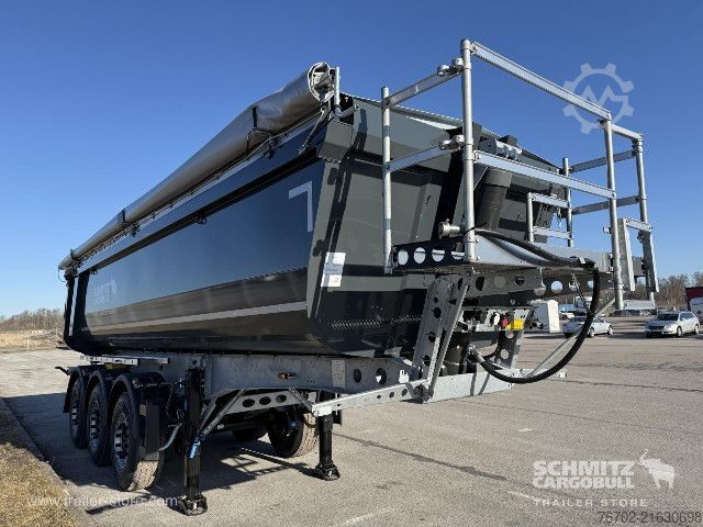 Kipper Auflieger Schmitz Cargobull Tipper Steel half pipe body 24m³