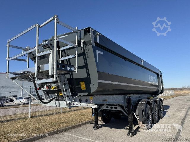 Kipper Auflieger Schmitz Cargobull Tipper Steel half pipe body 24m³