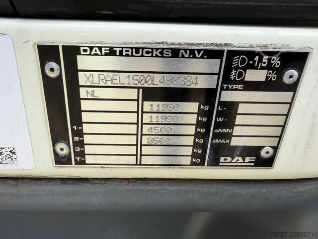 Koffer DAF LF 180 LF180.12 EURO6.  als in Nieuwstaat!