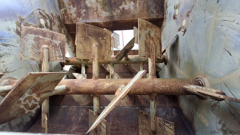 Zweischachtmischer, Paddelmischer 2000 l Halvor Forberg 2000LH