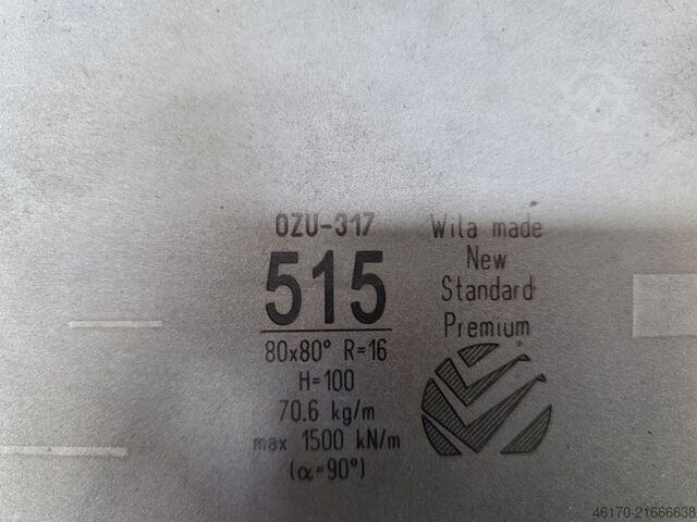 WILA OZU-317 V80 Abkantpressen-Werkzeug WILA OZU-317 V80