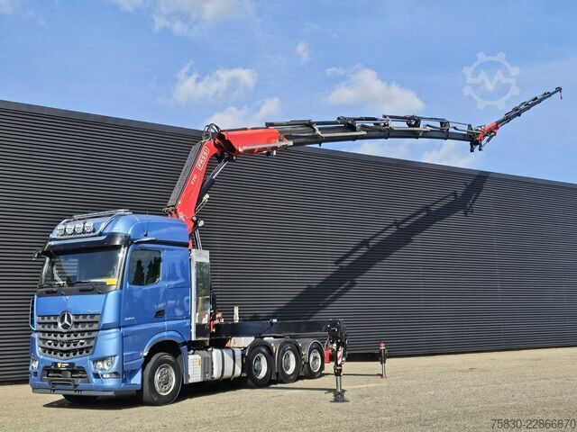 Kranwagen Mercedes-Benz 3353 8x4 / FASSI 71  T/M + JIB / CRANE / KRAN