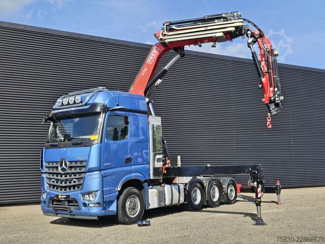 Kranwagen Mercedes-Benz 3353 8x4 / FASSI 71  T/M + JIB / CRANE / KRAN