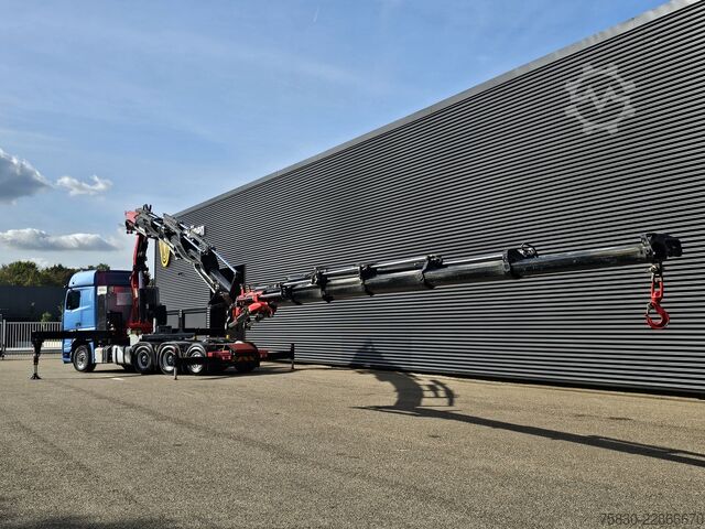 Kranwagen Mercedes-Benz 3353 8x4 / FASSI 71  T/M + JIB / CRANE / KRAN