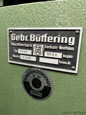 Breitbandschleifmaschinen Bütfering FBS 1300