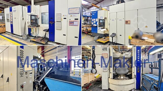 Horizontal-Bearbeitungszentrum Heller - 7 Maschinen - H 6000 MCH 280 MCH 250 - H6000 MCH280