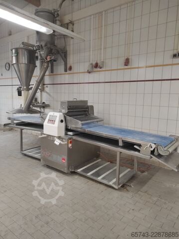 Teigausrollmaschine, Walzmaschine FRITSCH 7/650 E NU