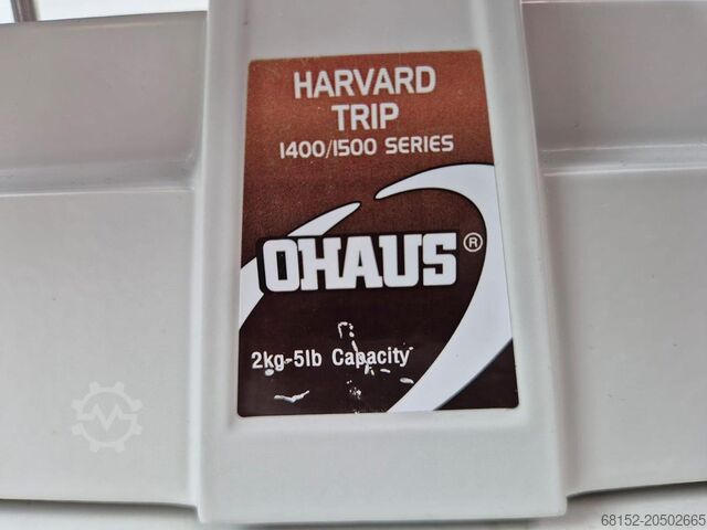 OHaus Harvard Trip 1400/1500 Scales 2-5ib Capacity Mechanicle Balance OHaus Harvard Trip 1400/1500