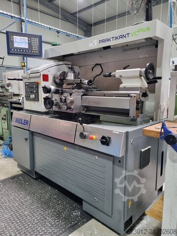 CNC-Drehmaschine WEILER Praktikant VCPlus