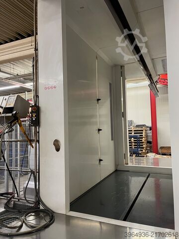 Powder coating plant Gema, Caldan Magic Compact BA04, Hängebahnanlage Powe