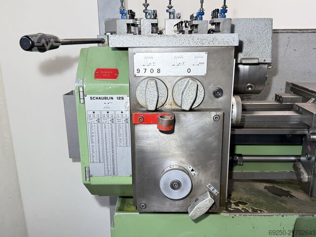 Center lathe Schaublin SA 125 C