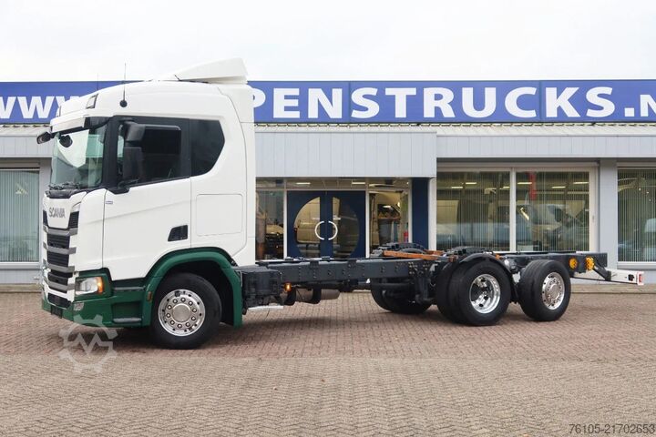 Chassis cab Scania R500 NGS 6x2 Chassis, Stuur lift as