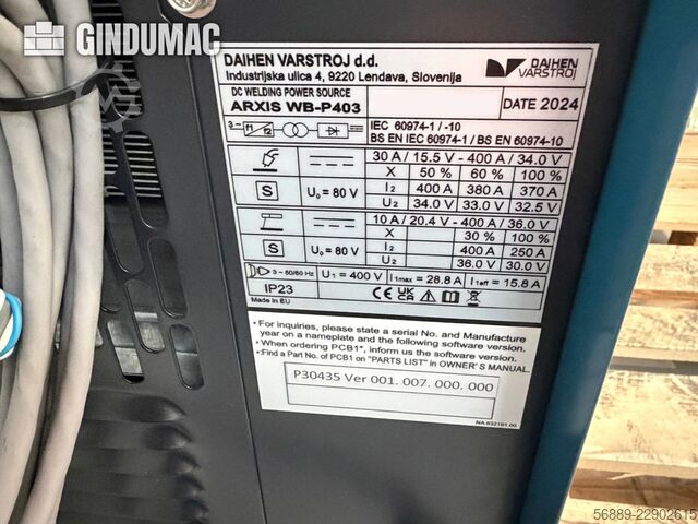 OTC Daihen FD19-V25L OTC FD19-V25L