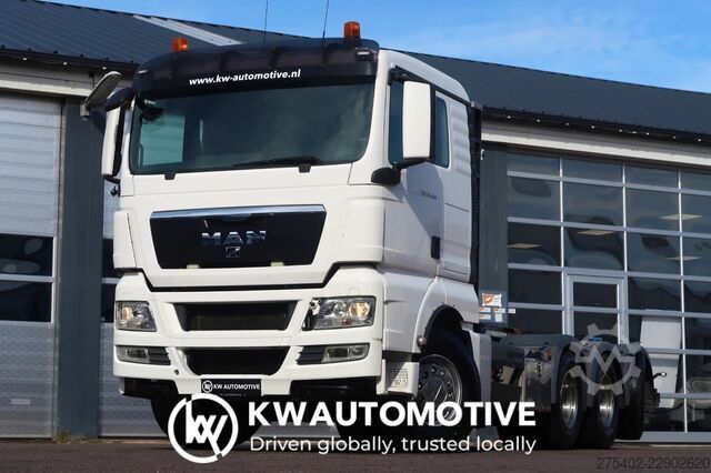 BDF-System MAN TGX 35.480 8X4-4BL/ MANUAL/ 26T HOOK/ HYVA LIFT/