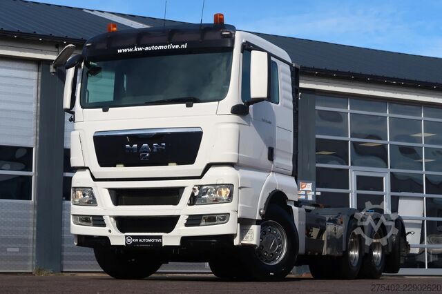 BDF-System MAN TGX 35.480 8X4-4BL/ MANUAL/ 26T HOOK/ HYVA LIFT/