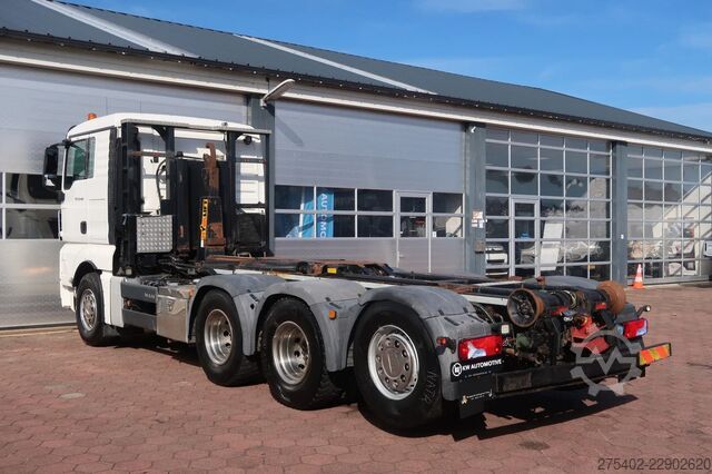 BDF-System MAN TGX 35.480 8X4-4BL/ MANUAL/ 26T HOOK/ HYVA LIFT/