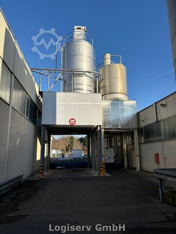 Edelstahl Silos Ten Brinke Bau Außensilo 50m³