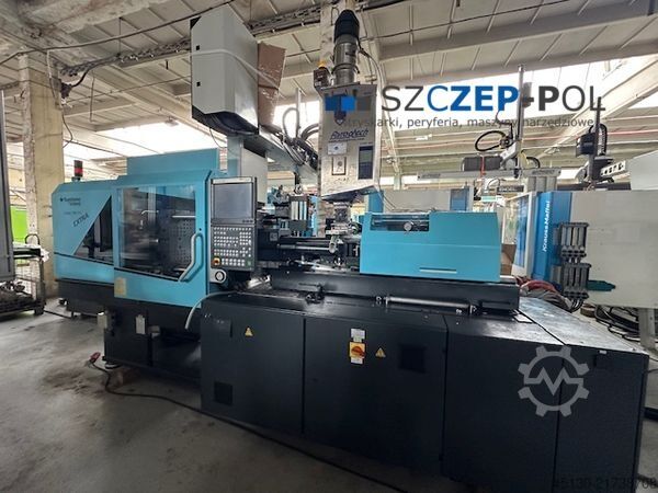 Injection molding machine Sumitomo Demag Systec 100/420-310