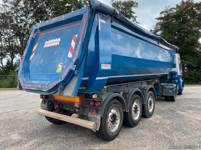 Tipper semitrailer KEMPF Stahlhalbschalenmulde, SKM 35/3 SR , 31 cbm