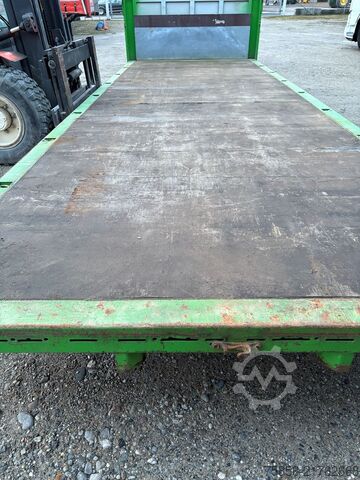 Anhänger-Wechselpritsche Krone BDF 7,45m TOP Zustand Zurringe