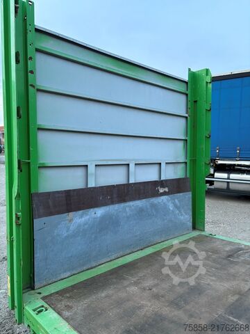 Anhänger-Wechselpritsche Krone BDF 7,45m TOP Zustand Zurringe