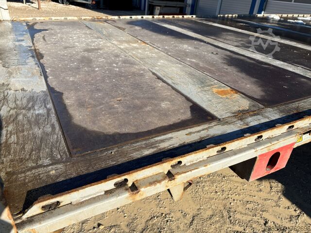 Wechselpritsche Plattform Krone Jumbo Plattform 7,82 mit Lochleiste