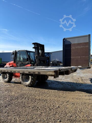 Wechselpritsche Plattform Krone Jumbo Plattform 7,82 mit Lochleiste