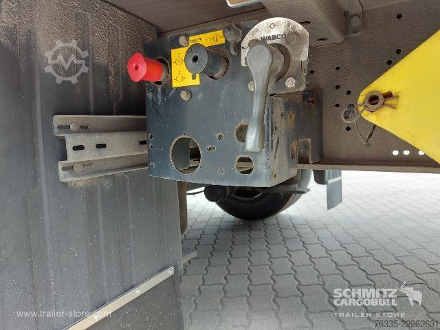 Open semitrailer with tarp Schmitz Cargobull Curtainsider Mega