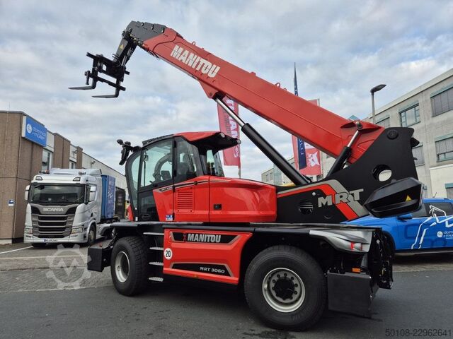 Telehandler rotating Manitou MRT 3060 Vision + AC