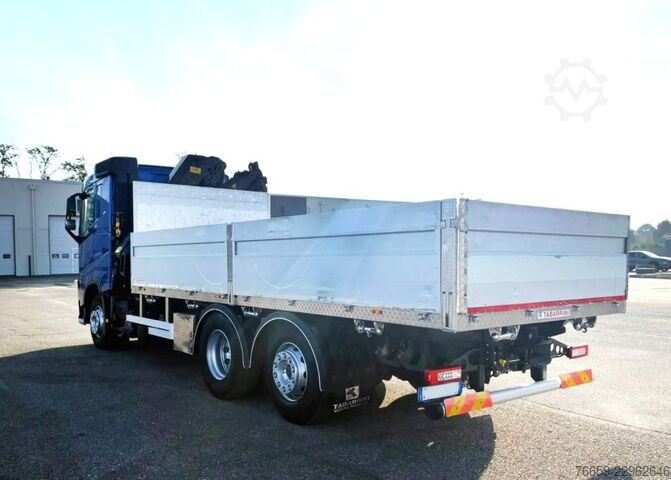 Standard tractor unit VOLVO FH 500 gru+cassone fisso