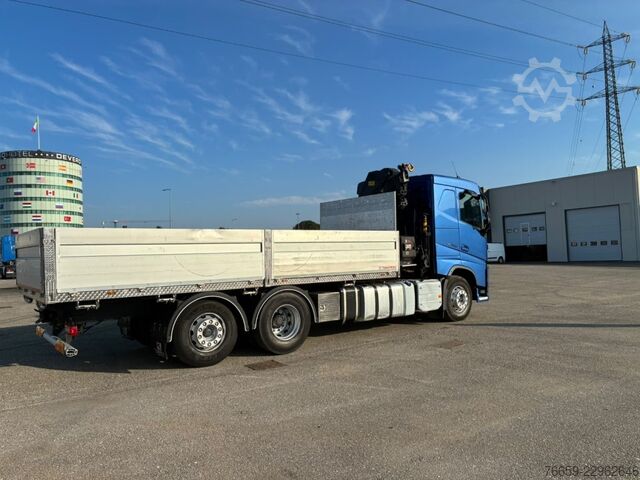 Standard tractor unit VOLVO FH 500 gru+cassone fisso