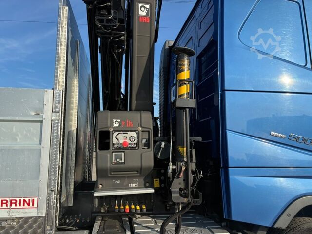 Standard tractor unit VOLVO FH 500 gru+cassone fisso