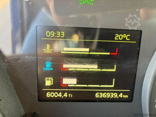 Standard tractor unit VOLVO FH 500 gru+cassone fisso