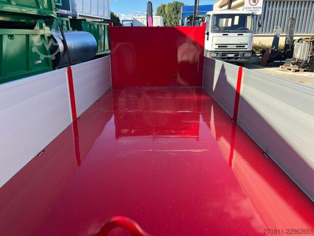 Roll-off container  CONTAINER SCARRABILE NUOVO A PIANALE CON SPONDE