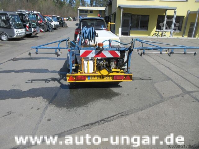 Water tank trailer Blanchard Gießanhänger mit Sprühbalken Bewässerung