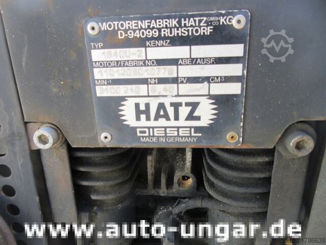 Water tank trailer Blanchard Gießanhänger mit Sprühbalken Bewässerung